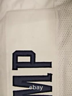 Maillot de football signé par DONALD TRUMP, autographe, rouge blanc bleu, Patriots, certificat d'authenticité.