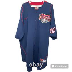 Maillot des Washington Nationals signé authentique de Donald Trump