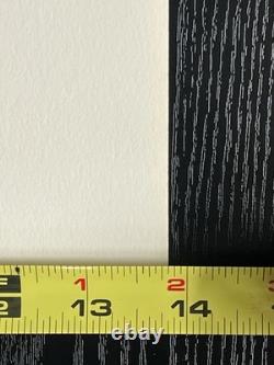 Mat de photo signé du président Ronald Reagan ! Autographe Donald Trump Politique