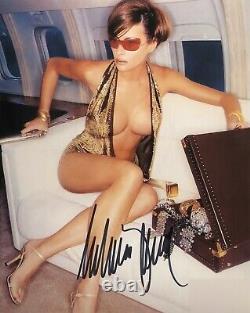 Melania Trump Ancienne Première Dame Autographe Original Signé 8x10 Avec Holo Coa