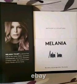 Mémoires Autobiographiques Signées par Melania Trump - Livre Relié avec Ex-Libris