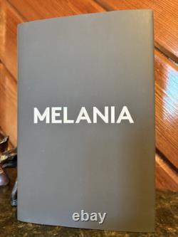Mémoires SIGNÉS de Melania AUTOGRAPHES ÉPOUSE du Président Donald Trump, Barron