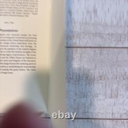 Menu du déjeuner inaugural signé en pleine signature de Donald Trump 2025, certificat Beckett