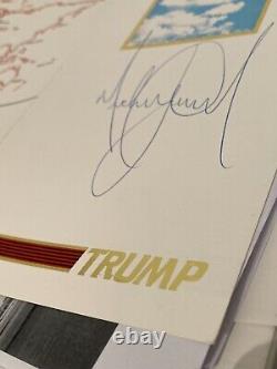 Michael Jackson Signe Donald Trump Carte De Sécurité