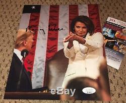 Nancy Pelosi Président Signé 8x10 Photo Jsa Autograph Donald Trump Clap Clapback