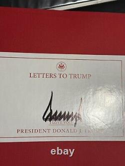 POTUS 45/47 Donald Trump Autographe Lettre Découpée Signée À Trump LIRE