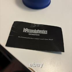 POTUS DONALD TRUMP & NYY CHRIS CHAMBLISS Balle de baseball MLB signée avec certificat d'authenticité