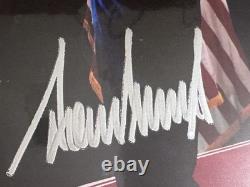PRESIDENT DONALD TRUMP Photo MAGA 8x10 Signée Autographe Authentifiée