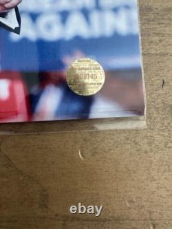Photo 8.5 x 11 signée/autographiée par le président Donald J. Trump avec certificat d'authenticité