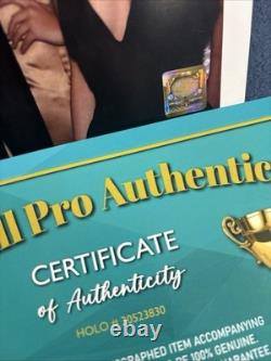 Photo 8x10 authentique signée de Donald J. Trump avec certificat d'authenticité + hologramme