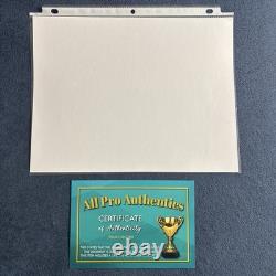 Photo 8x10 authentique signée de Donald J. Trump avec certificat d'authenticité + hologramme