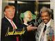 Photo 8x10 Autographiée De Donald Trump Et Don King Avec Coa Doublement Signée