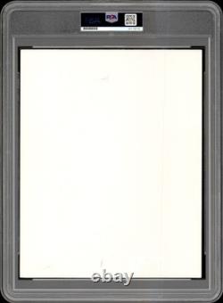 Photo 8x10 signée du Président Donald Trump tenant de l'argent PSA/DNA