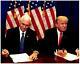 Photo Photo 8x10 Signée Par Donald Trump Avec Un Super Photo Autographié Par Coa