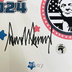 Photo authentique de la signature de Donald Trump avec certificat d'authenticité