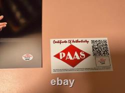 Photo autographed de Donal Trump 8 x 10 avec authenticité PAAS