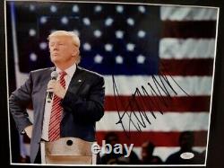 Photo de Donald J Trump 45ème Président JSA Certifié Signature LOA Signé Autographe