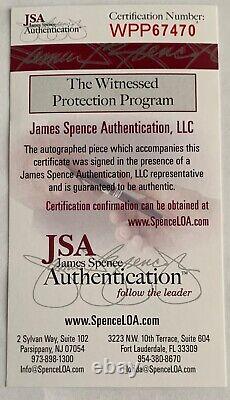 Photo encadrée dédicacée par Stormy Daniels à Donald Trump pour le magazine Time avec un certificat d'authenticité JSA