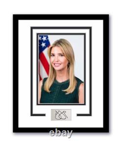 Photo encadrée signée d'Ivanka Trump 11x14 - Fille de Donald Trump MAGA ACOA