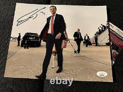 Photo signée 8 x 10 d'Eric Trump avec authentification JSA COA, fils de Donald