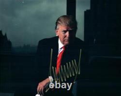 Photo signée 8x10 de Donald Trump, beau et avec certificat d'authenticité