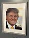 Photo Signée Rare De Donald Trump Pensez Grand! Autographe En Direct Coa 8x10 Livraison Gratuite