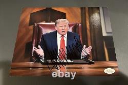 Photo signée de Donald Trump 8x10 certifiée JSA Autographe Président Auto