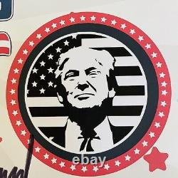 Photo signée de l'autographe de Donald Trump avec certificat d'authenticité MAGA