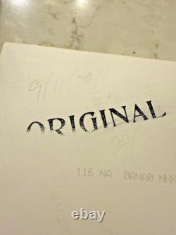 Photo signée du président Donald Trump datée du 11/09/2001 des tours jumelles à New York