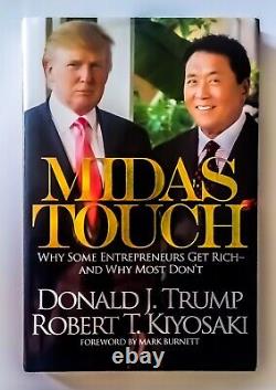 Plaque de livre Midas Touch de Donald Trump.