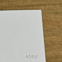 Président 45/47 Donald J Trump Autographié 8.5x11 Signé COA Hologramme