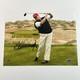 Président 45/47 Donald J Trump En Train De Golfer Photo 8x10 Signée Avec Certificat D'authenticité Holo