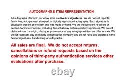 Président DONALD TRUMP signé 8x10 pouces MAGA autographe original authentique avec certificat d’authenticité (COA)