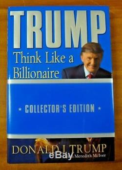 Président Des États-unis Donald J. Trump Signed Edition Collector Book