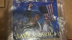 Président Donald J. Trump Nouveau livre relié signé SAVE AMERICA, tout neuf, vente du dimanche