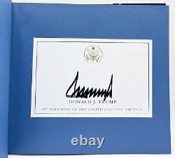 Président Donald J. Trump Sauver l'Amérique Livre Édition Signée Première MAGA