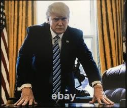 Président Donald J Trump Signé Affichage Personnalisé de Qualité Muséale Avec Cadre JSA LOA