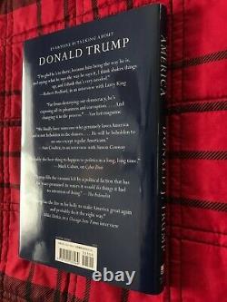 Président Donald J Trump Signé Autographed Crippled America Book Premiere Coa