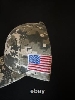 Président Donald J Trump a signé un authentique chapeau camo MAGA autographed 1/1 eBay PSA