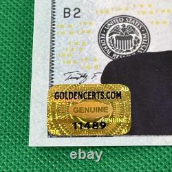 Président Donald Trump 45/47 Billet de 100 $ TRUMP signé COA hologramme autographié