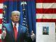 Président Donald Trump Authentique Signé Grande Affiche Taille 16 X 20 Photo Couleur
