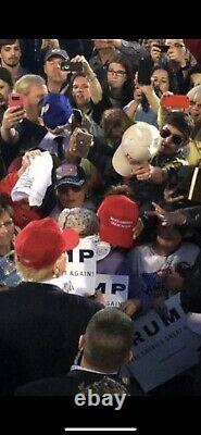Président Donald Trump Autographié Université Signé De Alabama Hat Et Cas