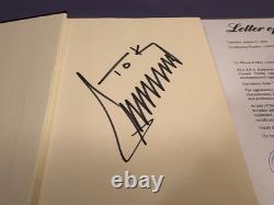 Président Donald Trump Livre signé Comment Devenir Riche Psa Dna Coa Loa Autographe