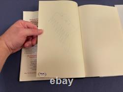 Président Donald Trump Livre signé Comment Devenir Riche Psa Dna Coa Loa Autographe