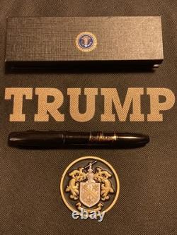 Président Donald Trump Ordre Exécutif/Projet de Loi Signeur Marqueur Sharpie 2ème Mandat 2025