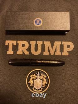 Président Donald Trump Ordre Exécutif/Projet de Loi Signeur Marqueur Sharpie 2ème Mandat 2025