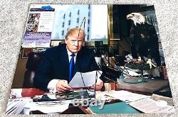 Président Donald Trump Signé 11x14 Photo États-unis 2024 Amérique Maga Jsa