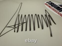 Président Donald Trump Signé Tête de Tambour Remo Autographiée Possible 1/1 PSA