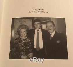 Président Donald Trump Signed Edition Comment S’enrichir Autograph Easton Press Coa