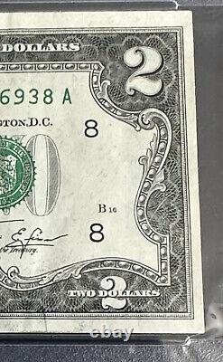 Président Donald Trump a signé le billet de 2 dollars vintage Psa 10 Gem Mint 10 Auto